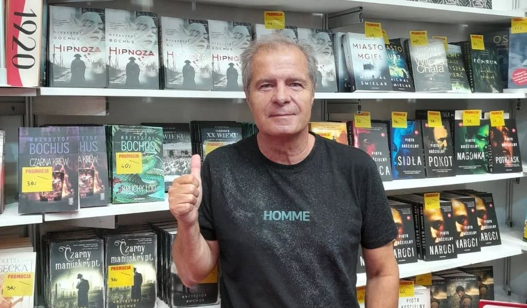 Krzysztof Bochus. Zdjęcie z oficjalnego profilu FB Krzysztofa Bochusa
