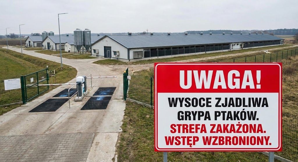 Alarm w zagłębiu drobiarskim. Wojewoda wyznaczył strefy zakażone ptasią grypą