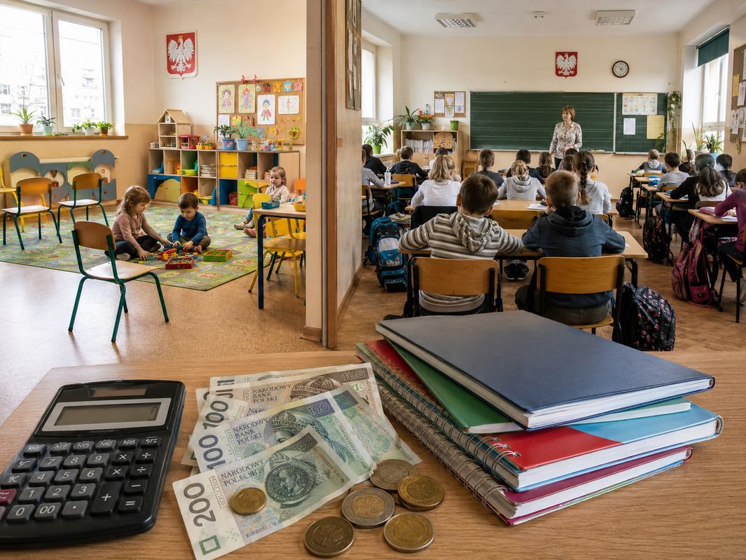 Polska szkoła w liczbach. Mniej przedszkolaków, więcej uczniów w podstawówkach, coraz większe wydatki