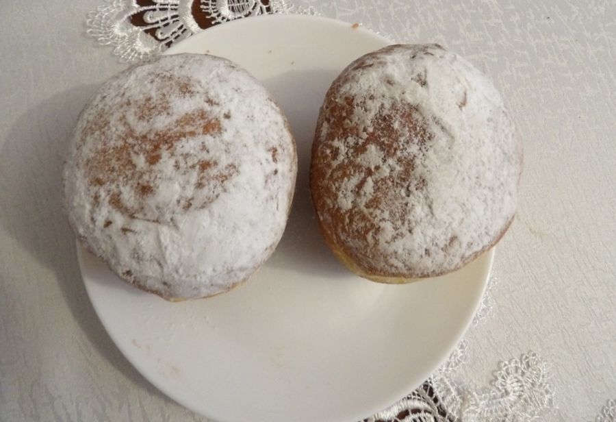 Takie pączki dostał autor tego artykułu w tłusty czwartek