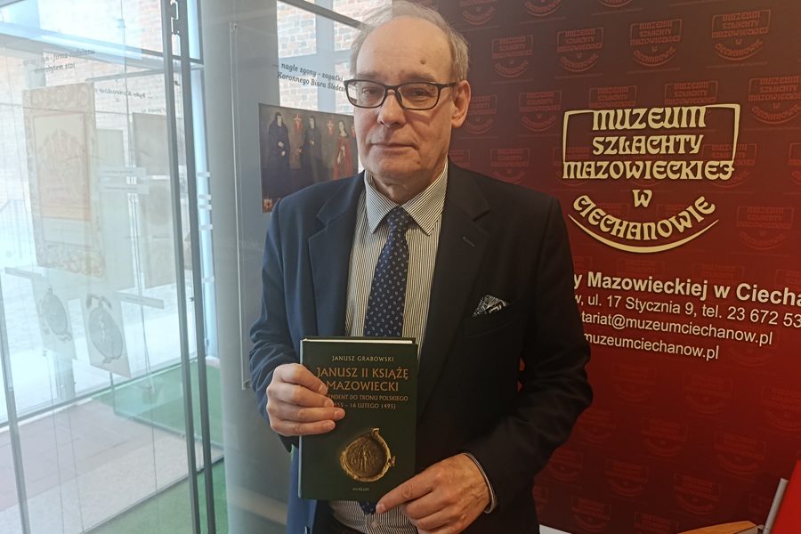 O ciechanowskim księciu na  zamku nad Łydynią