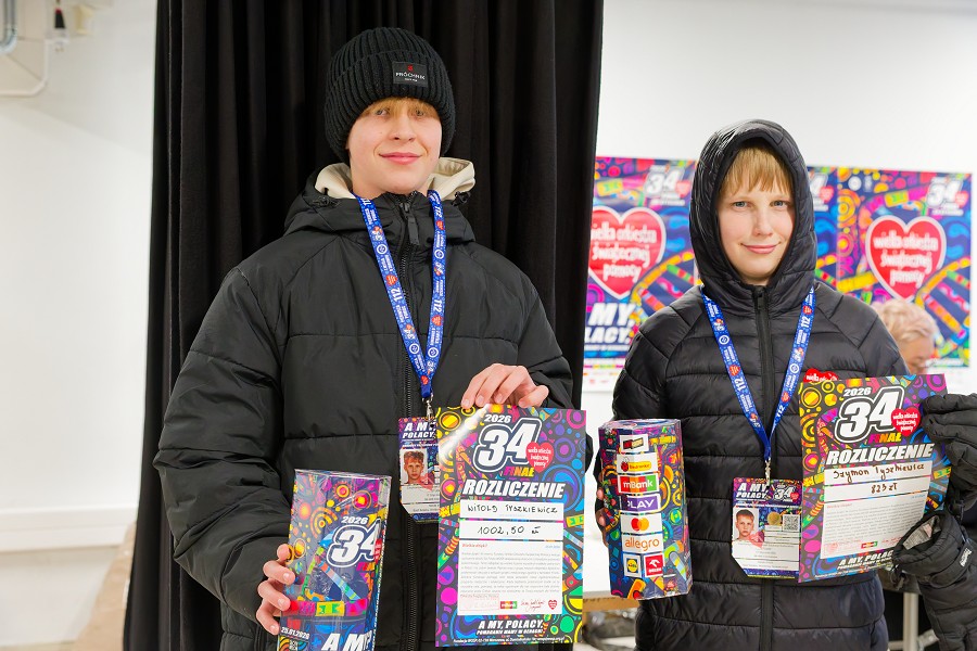 Mróz i wiatr im niestraszne. Ciechanów gra z WOŚP