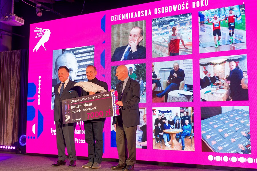 Ryszard Marut z tytułem „Dziennikarskiej Osobowości Roku”