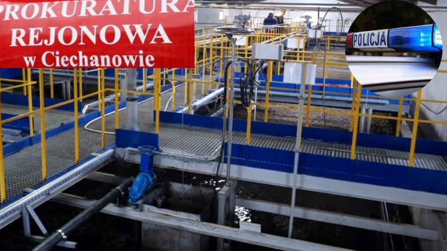 Zmarł mężczyzna poszkodowany w wypadku w oczyszczalni ścieków 