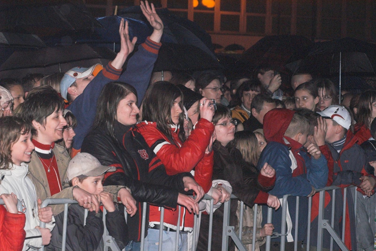 Koncert Kayah w Ciechanowie w 2006 r.