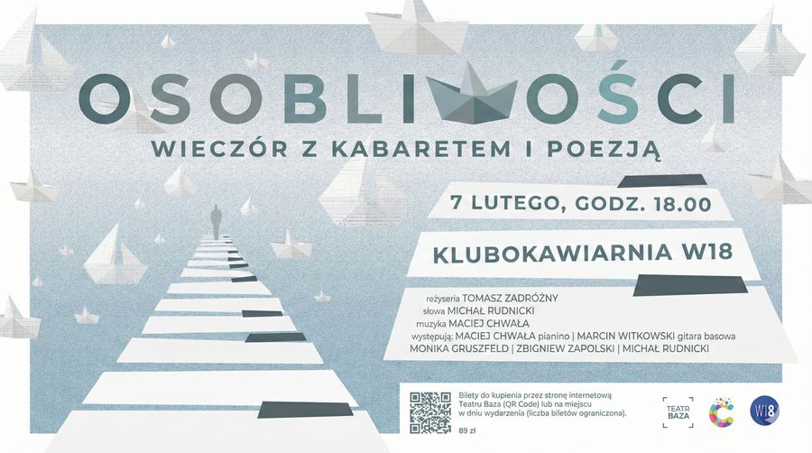 W W18. „Osobliwości” – poezja z pazurem, muzyka na żywo, inteligentny humor