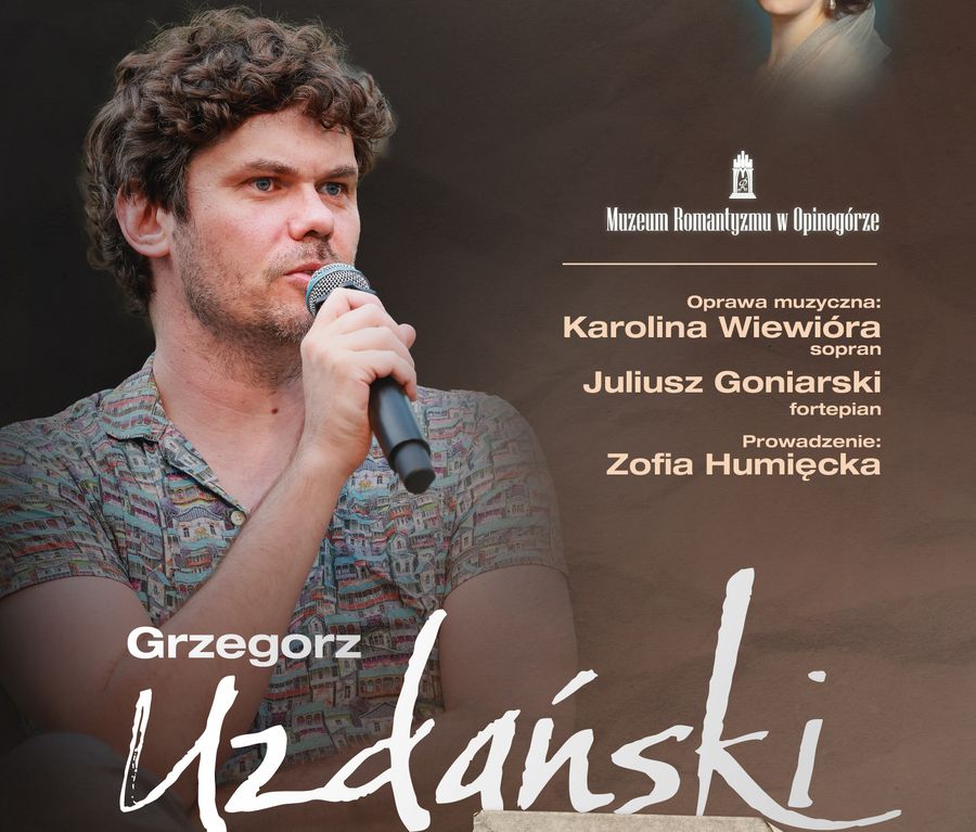 Poeta, prozaik, improwizator. Grzegorz Uzdański w Opinogórze