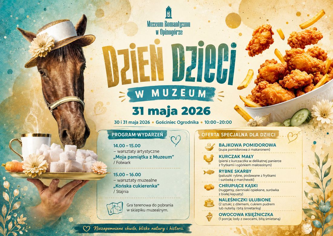 Dzień Dzieci w Muzeum Romantyzmu w Opinogórze