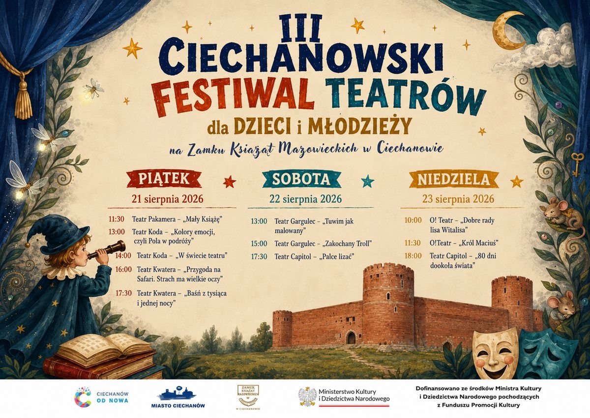 Trzy dni teatru na dziedzińcu zamku
