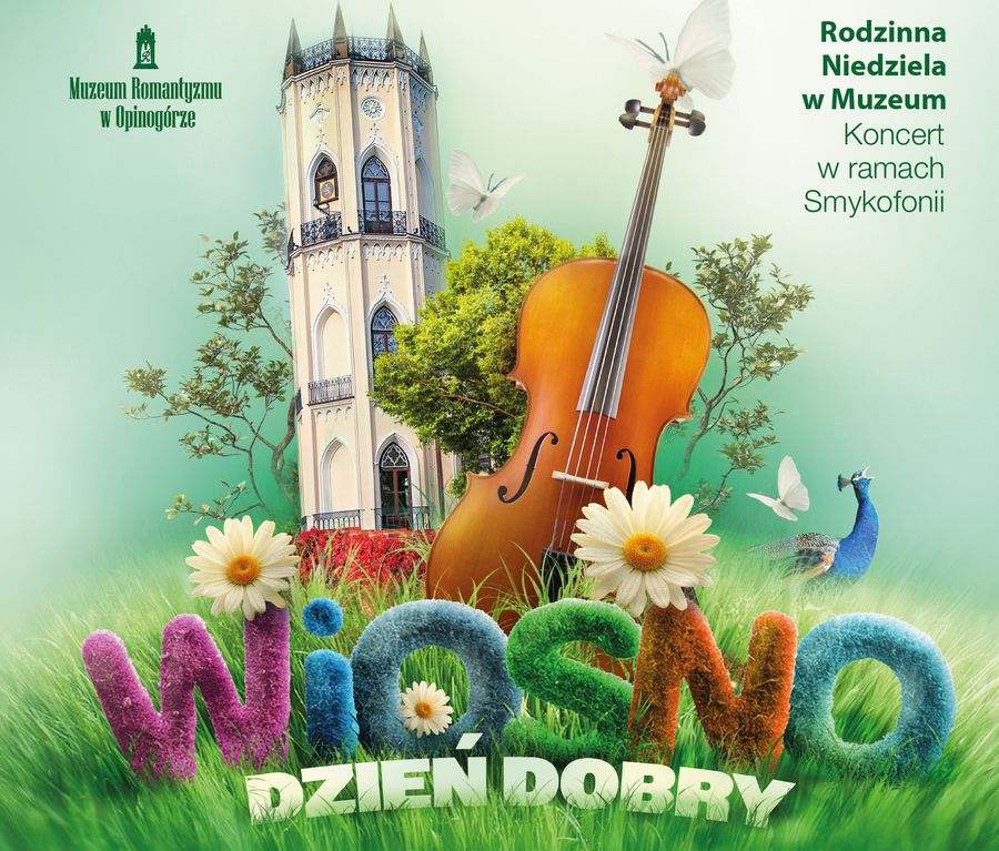 Wiosna w Opinogórze. Muzeum zaprasza na Rodzinną Niedzielę z muzyką i warsztatami