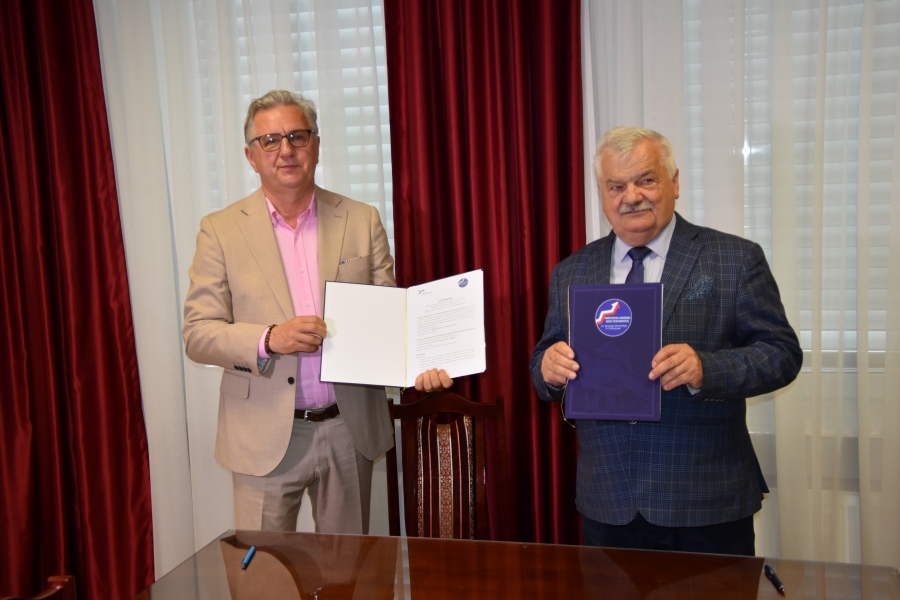 Podpisanie umowy o współpracy pomiędzy PANS a Portem Lotniczym Olsztyn-Mazury