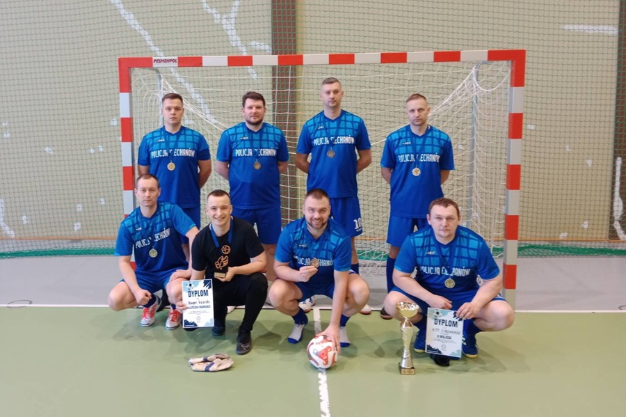 Ciechanowscy policjanci z tytułem wicemistrzowskim