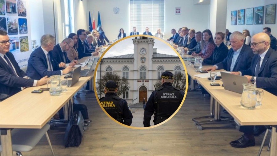 Mandaty, patrole i monitoring. Rok pracy Straży Miejskiej w Ciechanowie