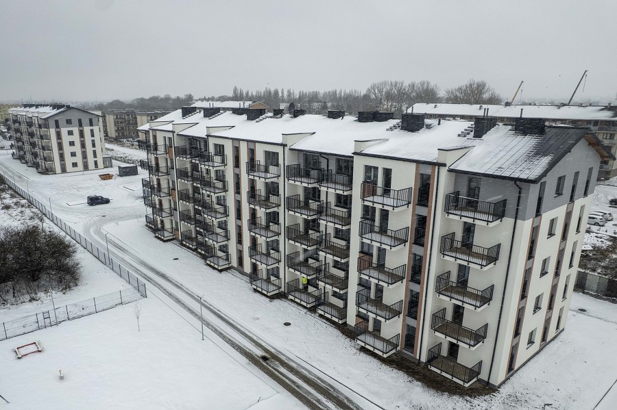TBS oddał dwa nowe bloki. Lokatorzy odebrali klucze w ratuszu