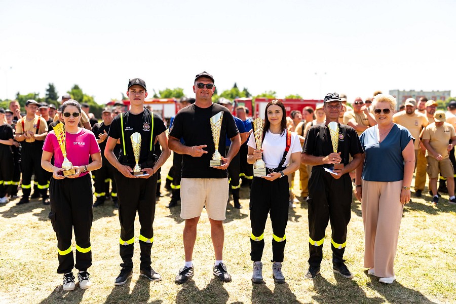 Strażacy rywalizowali w Glinojecku. Coraz więcej kobiet w szeregach OSP