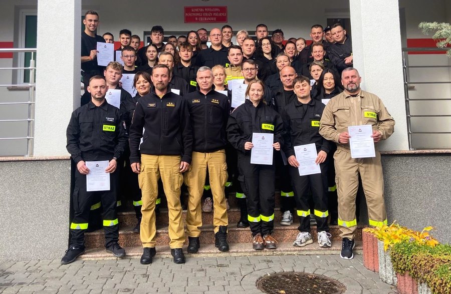 Nowi strażacy ochotnicy ukończyli szkolenie podstawowe