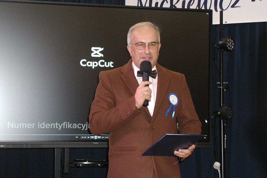 Dyrektor ZS nr 2 w Ciechanowie Tomasz Gomulak