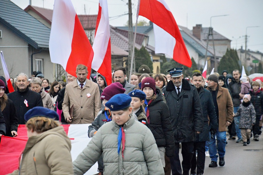 W Glinojecku ruszył Marsz Niepodległości