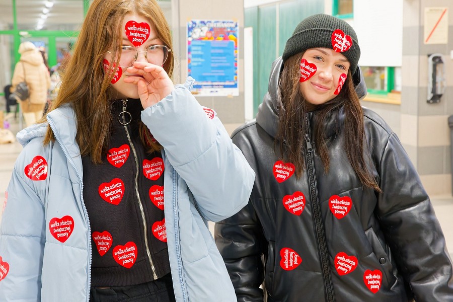 wolontariusze WOŚP w Ciechanowie