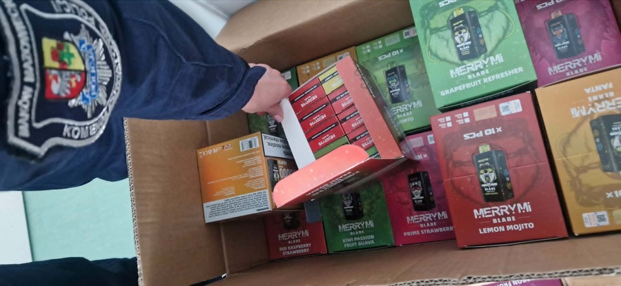 Ponad 8 tys. nielegalnych papierosów. Potencjalne straty na blisko 50 tys. zł