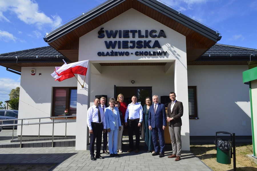 Uroczyste otwarcie świetlicy wiejskiej.
