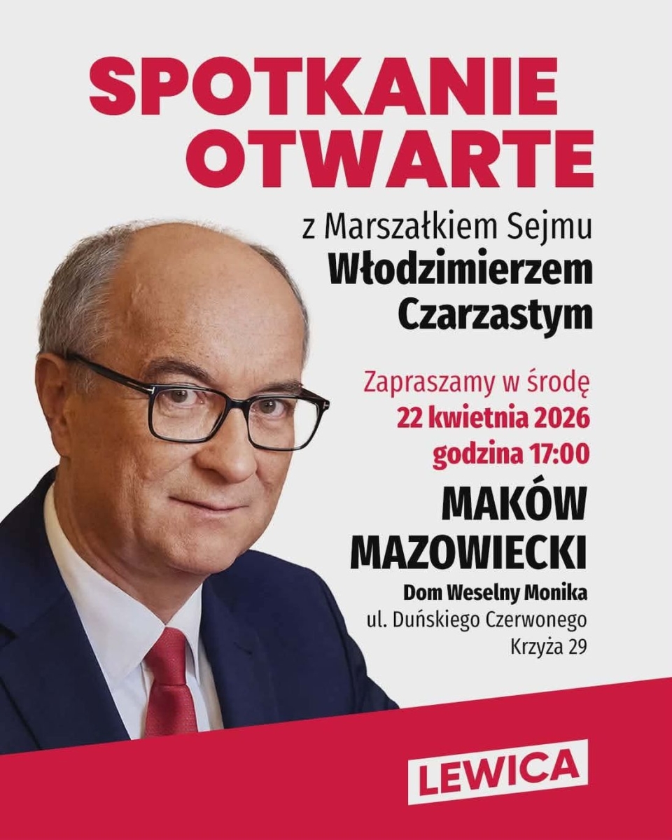 Marszałek Sejmu odwiedzi Maków