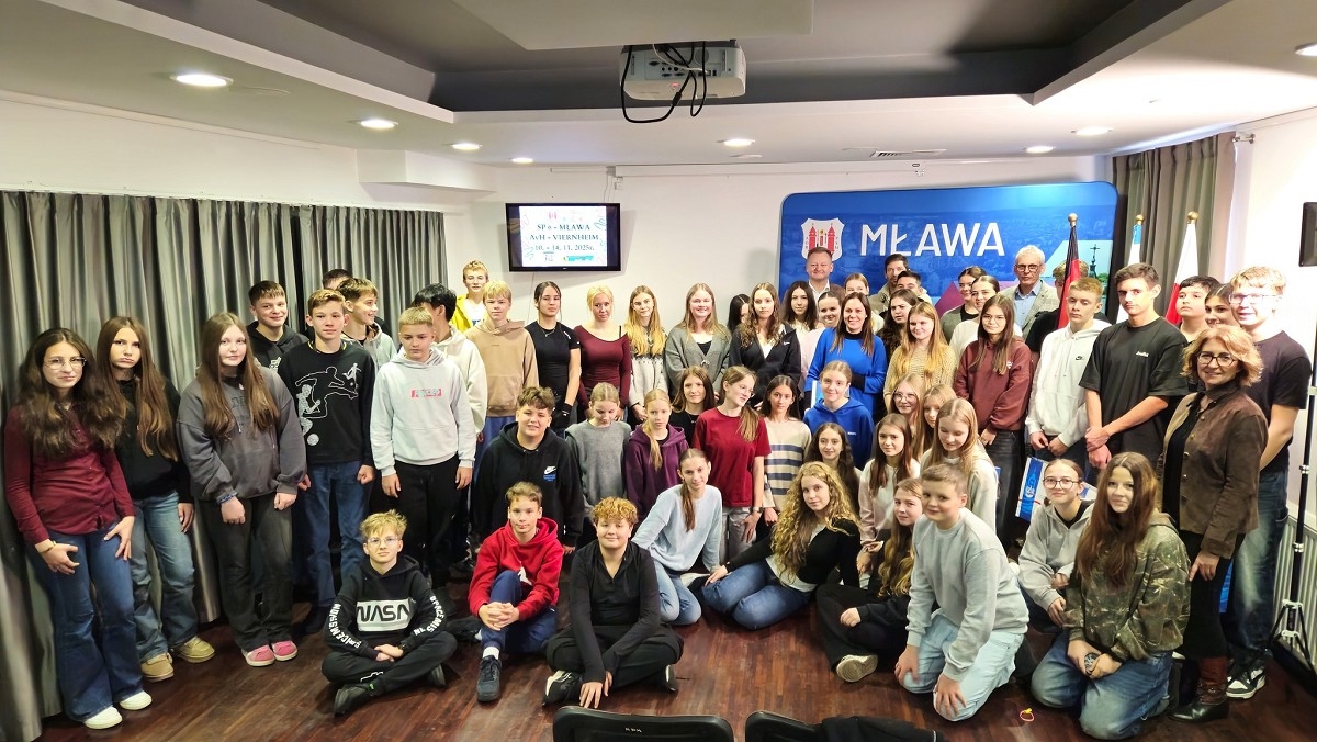Mława gościła młodzież z niemieckiego Viernheim
