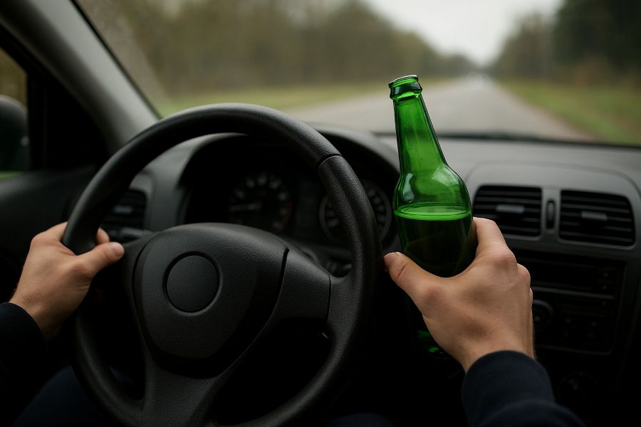 Dzięki reakcji dzieci zatrzymano pijanego kierowcę Opla