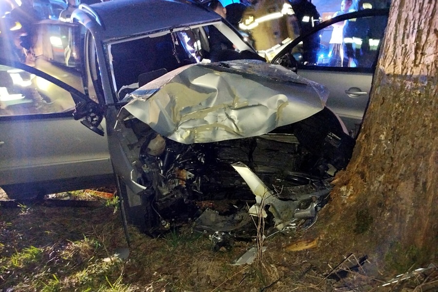 Tragiczny wypadek pod Mławą. Nie żyje jedna osoba