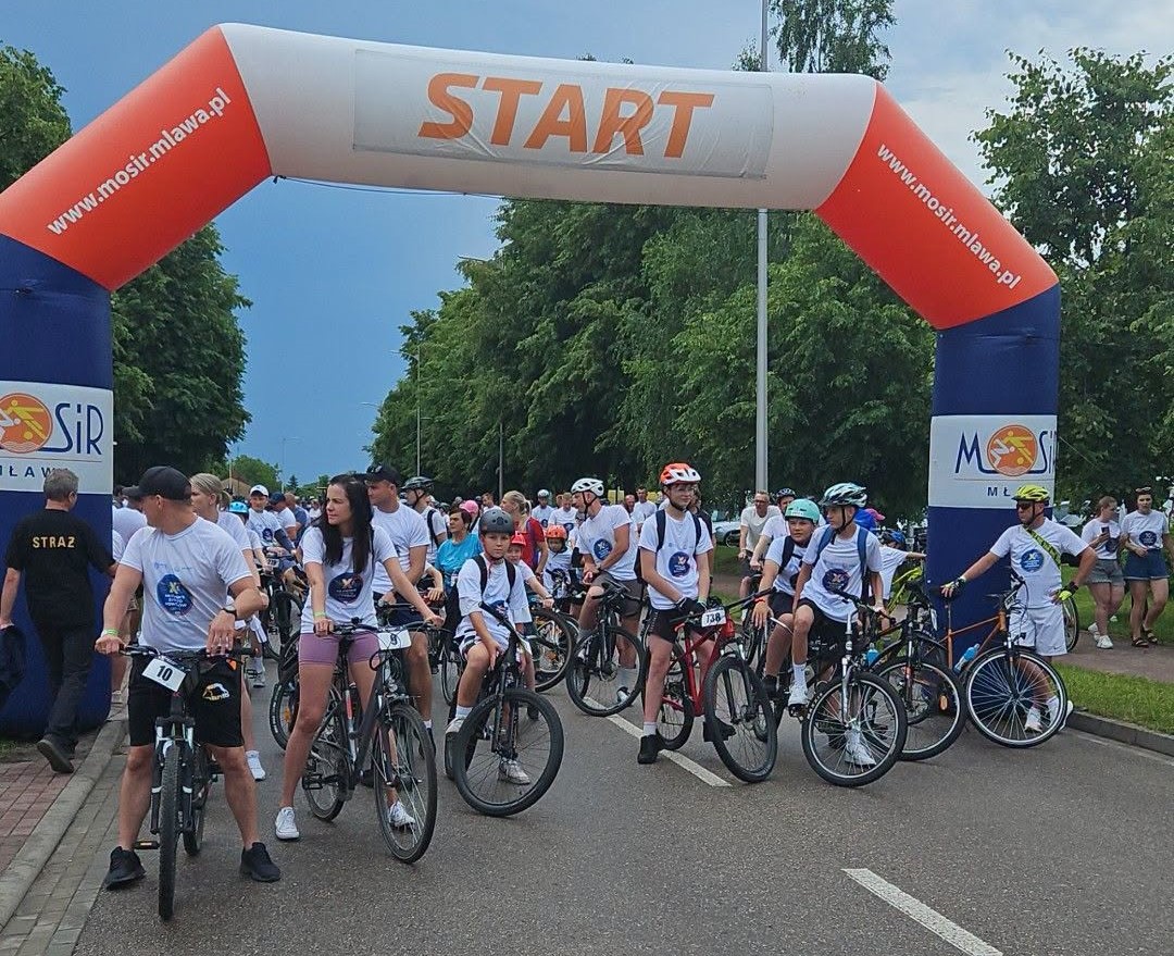 Jubileuszowe święto rowerów w Mławie