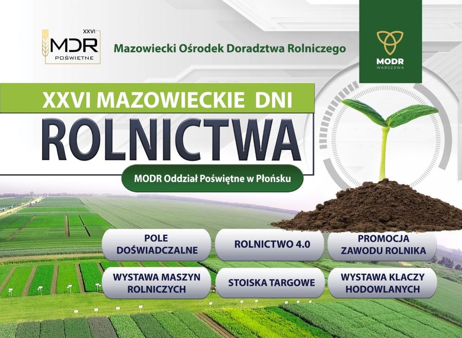 Wkrótce XXVI Mazowieckie Dni Rolnictwa. Te jedne z największych targów na północnym Mazowszu odbywają się już od ponad ćwierć wieku
