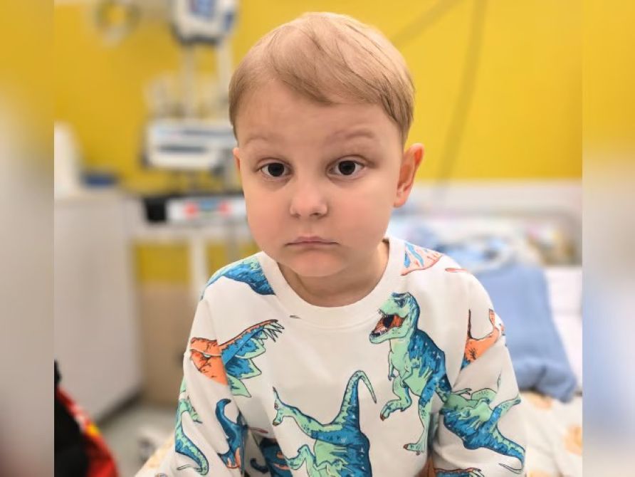 Mały Bartuś walczy z białaczką. Możesz wspomóc tę walkę