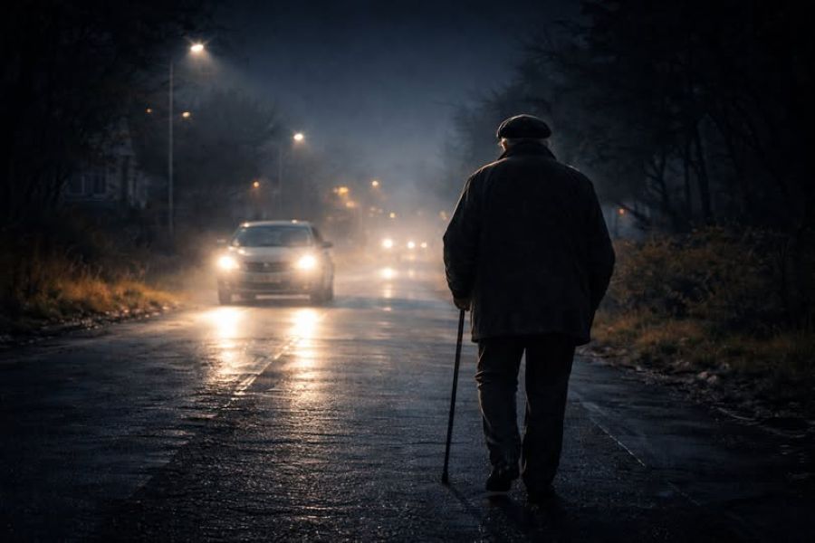 Dzięki dwóm młodym mężczyznom senior wrócił do rodziny 