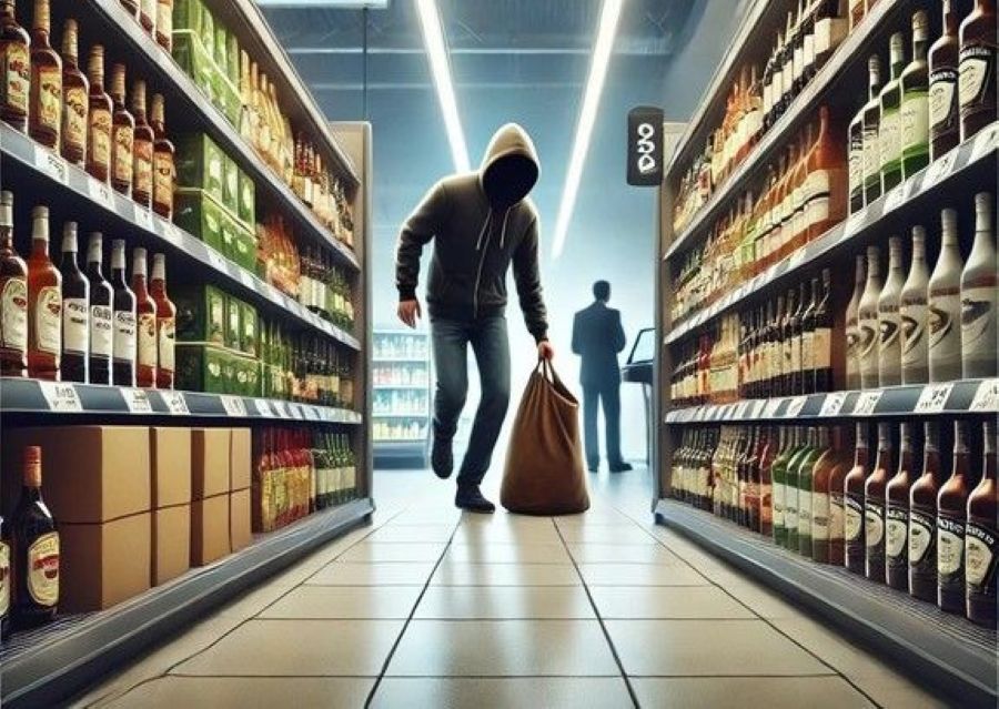 Miał w koszyku towar o wartości ponad tysiąca złotych. Ale nie zapłacił 