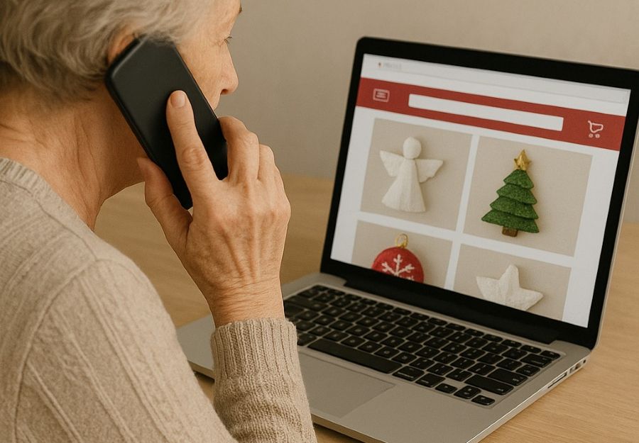 Chciała sprzedać świąteczną ozdobę, a straciła oszczędności 