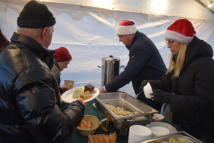 Wigilia w płońskim rynku [ZDJĘCIA]