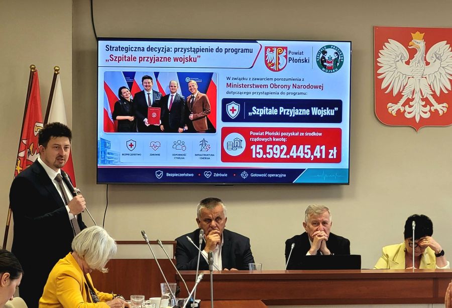 Zarząd powiatu płońskiego z absolutorium i wotum zaufania
