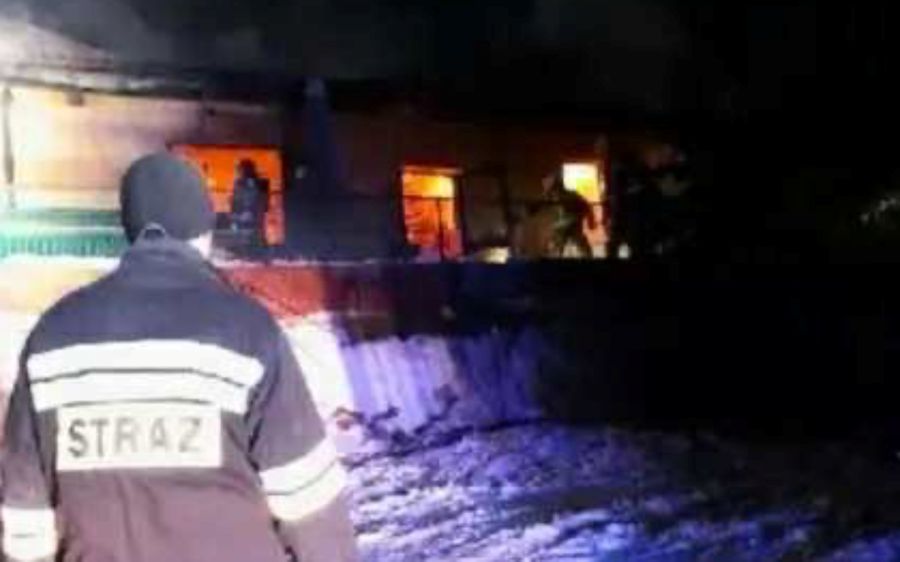 Rodzina z Czerwińska nad Wisłą straciła dom. Ogień zabrał im wszystko