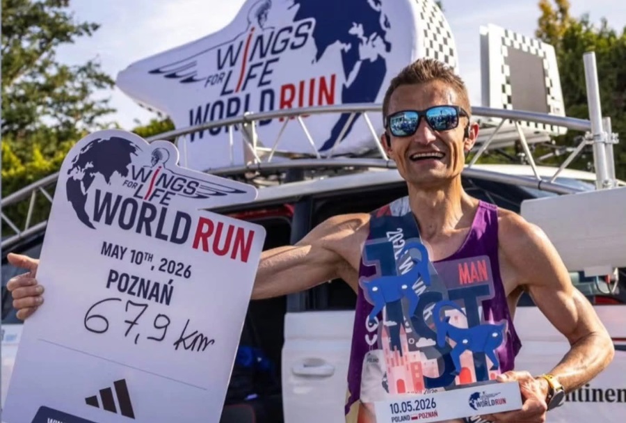 Przasnyszanin wygrywa Wings For Life w Polsce