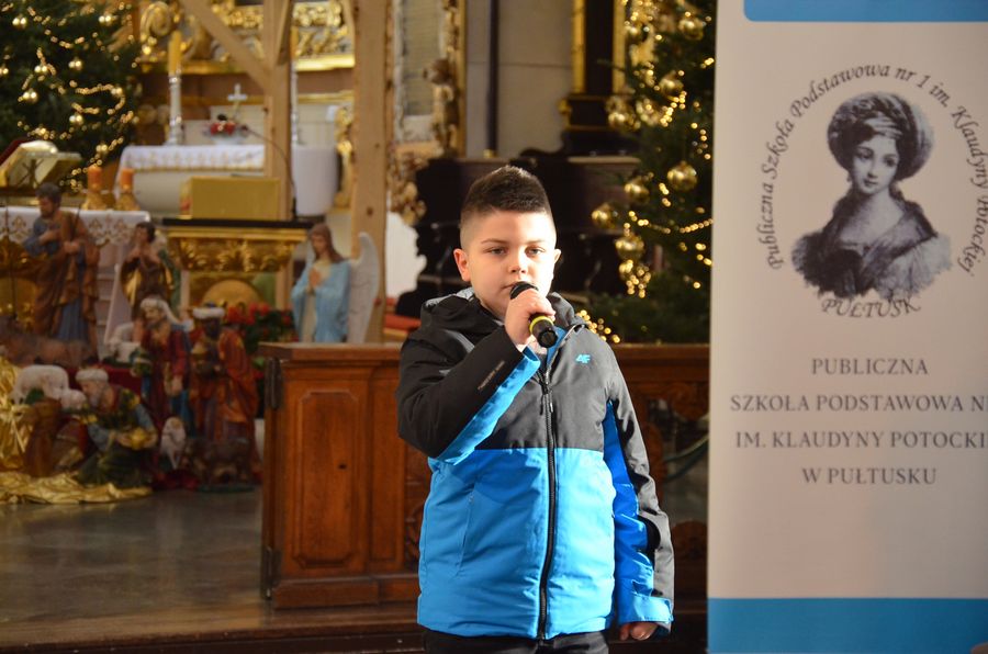 „Gdyby ludzie śpiewali kolędy, nie byłoby wojen”. Finał Powiatowego Konkursu Kolęd i Pastorałek w Pułtusku