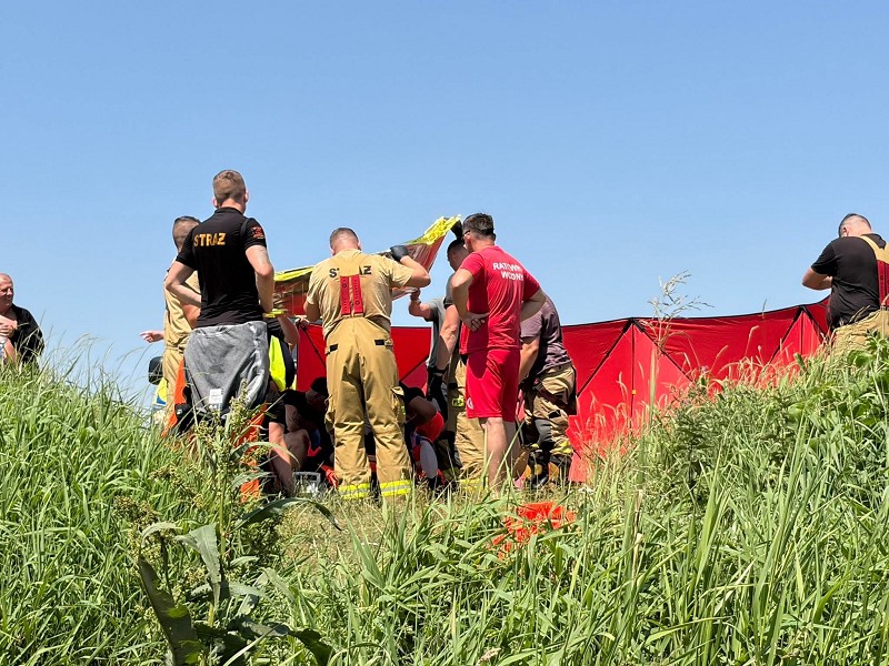 Tragedia nad Narwią. Mężczyzna utonął mimo 40-minutowej reanimacji