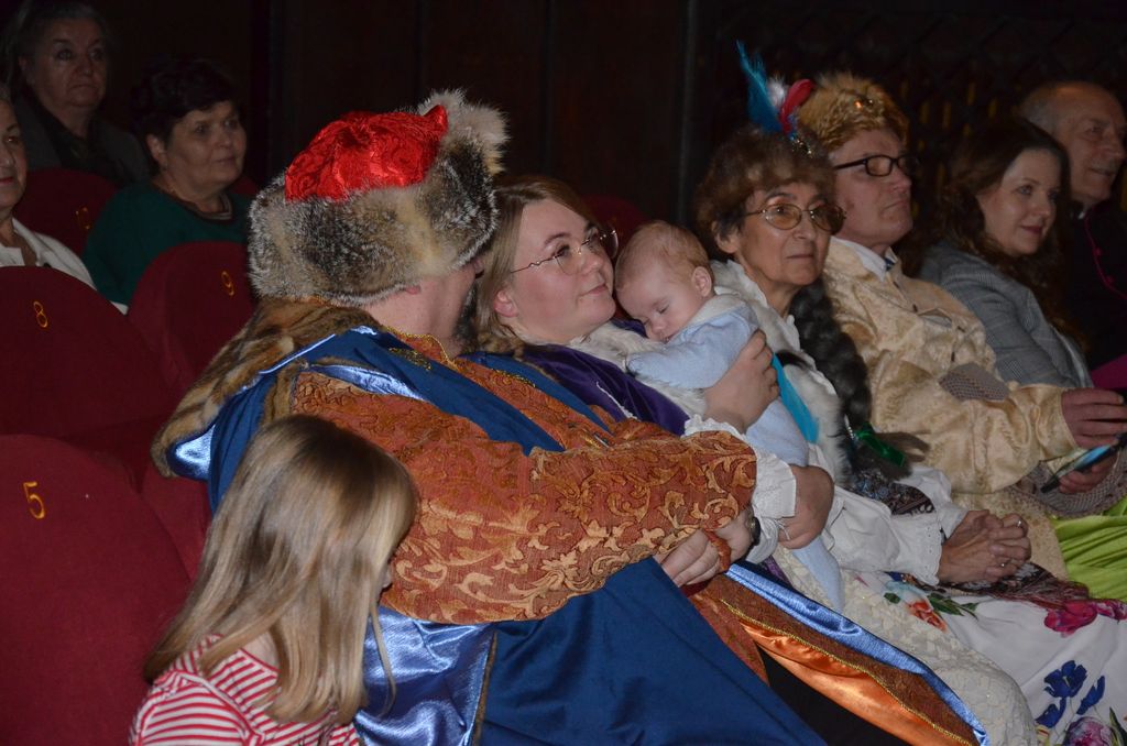 Król Jana III Sobieskiego wraz z małżonką i dzieciątkiem